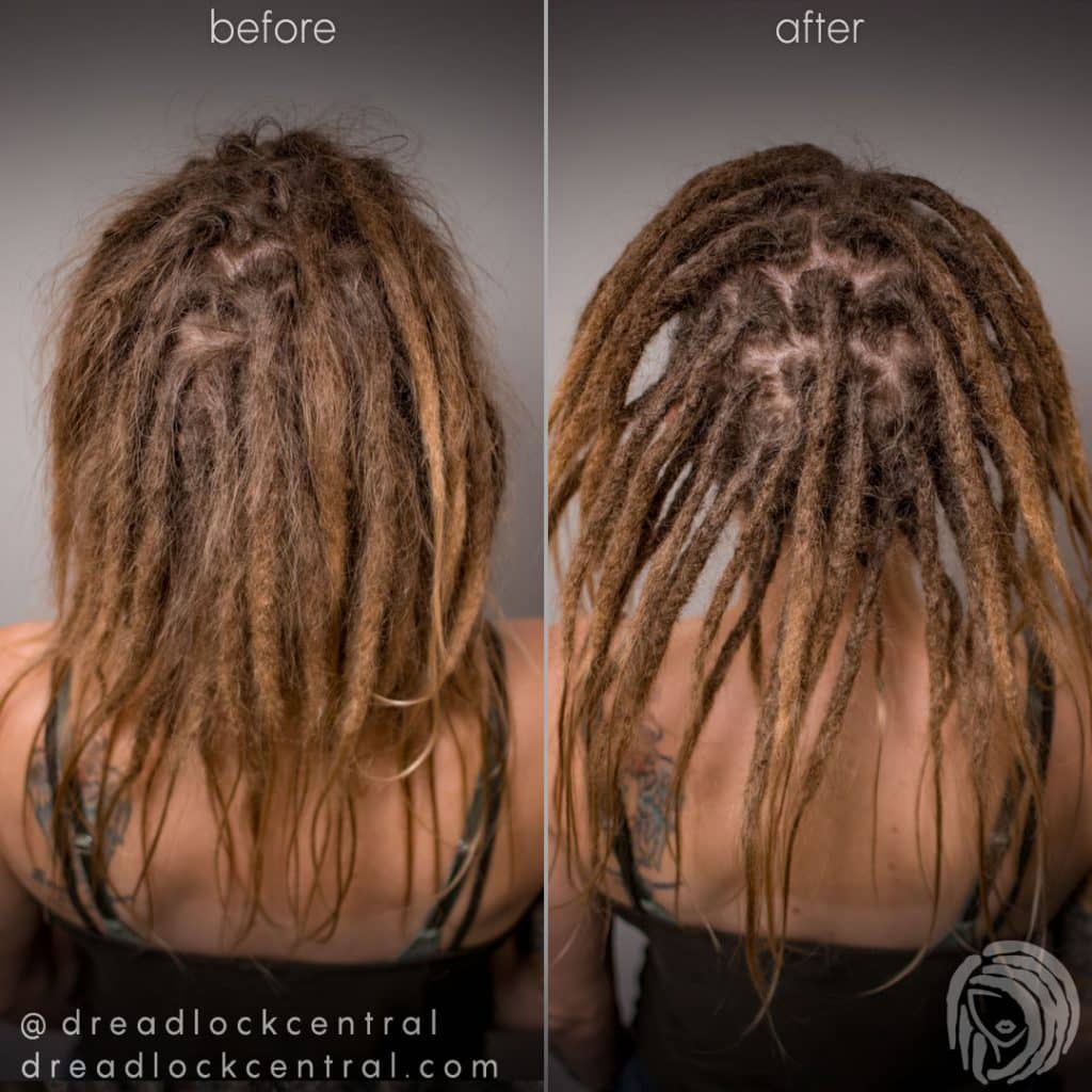 Caucasian Dreadlock Maintenance with the Crochet Method