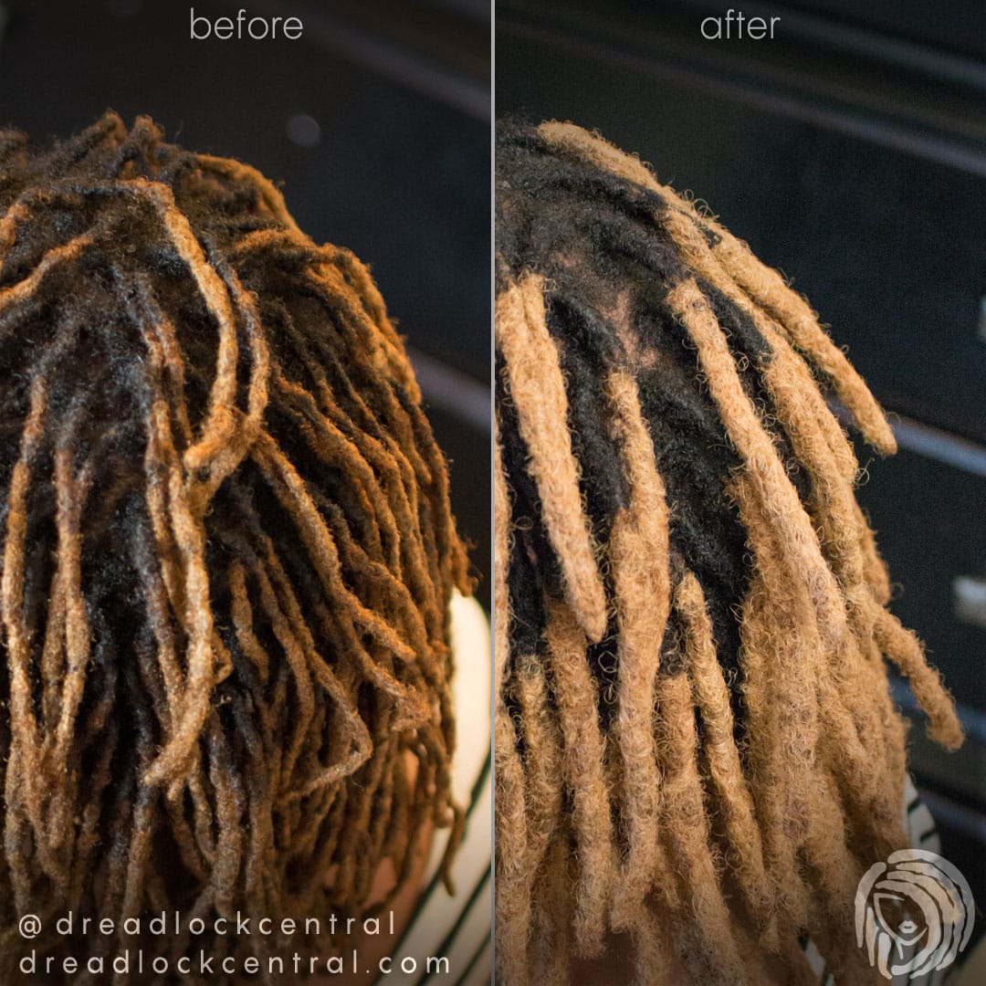 Combining Dreadlocks in Afro Hair