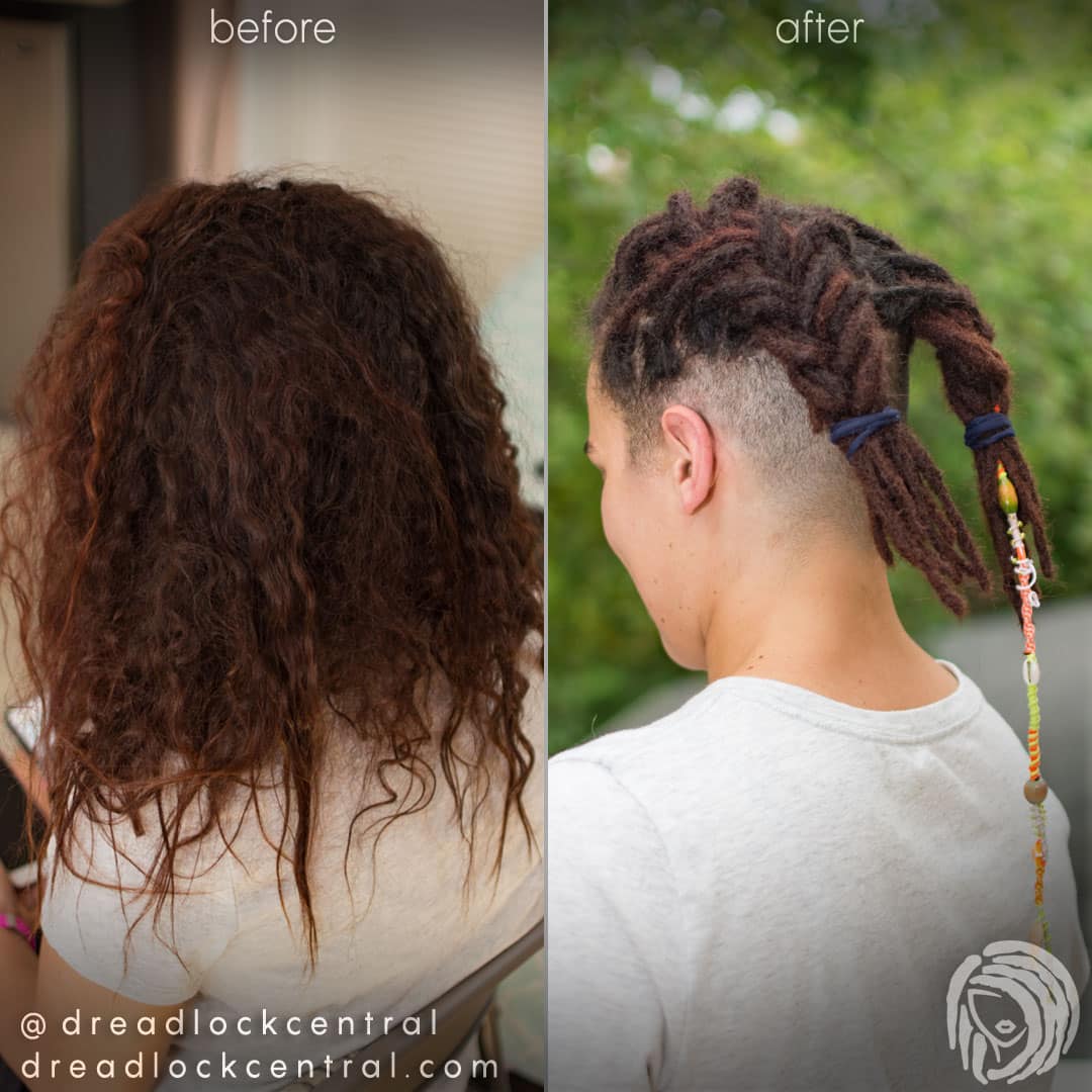 Dreadlock Installation on mixed ethnicity hair types