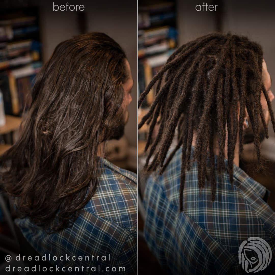Installation for Caucasian Dreadlocks
