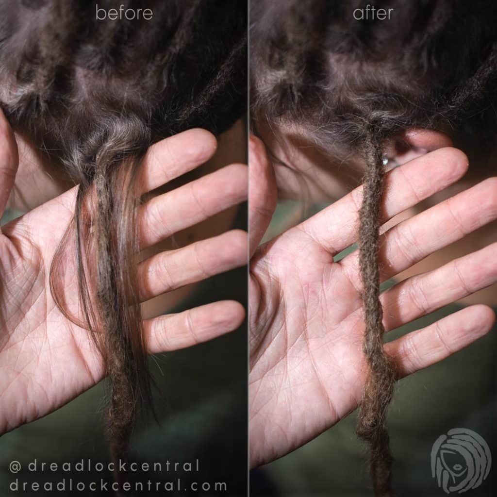 Straight Hair Dreadlock Repair in Manhattan NYC