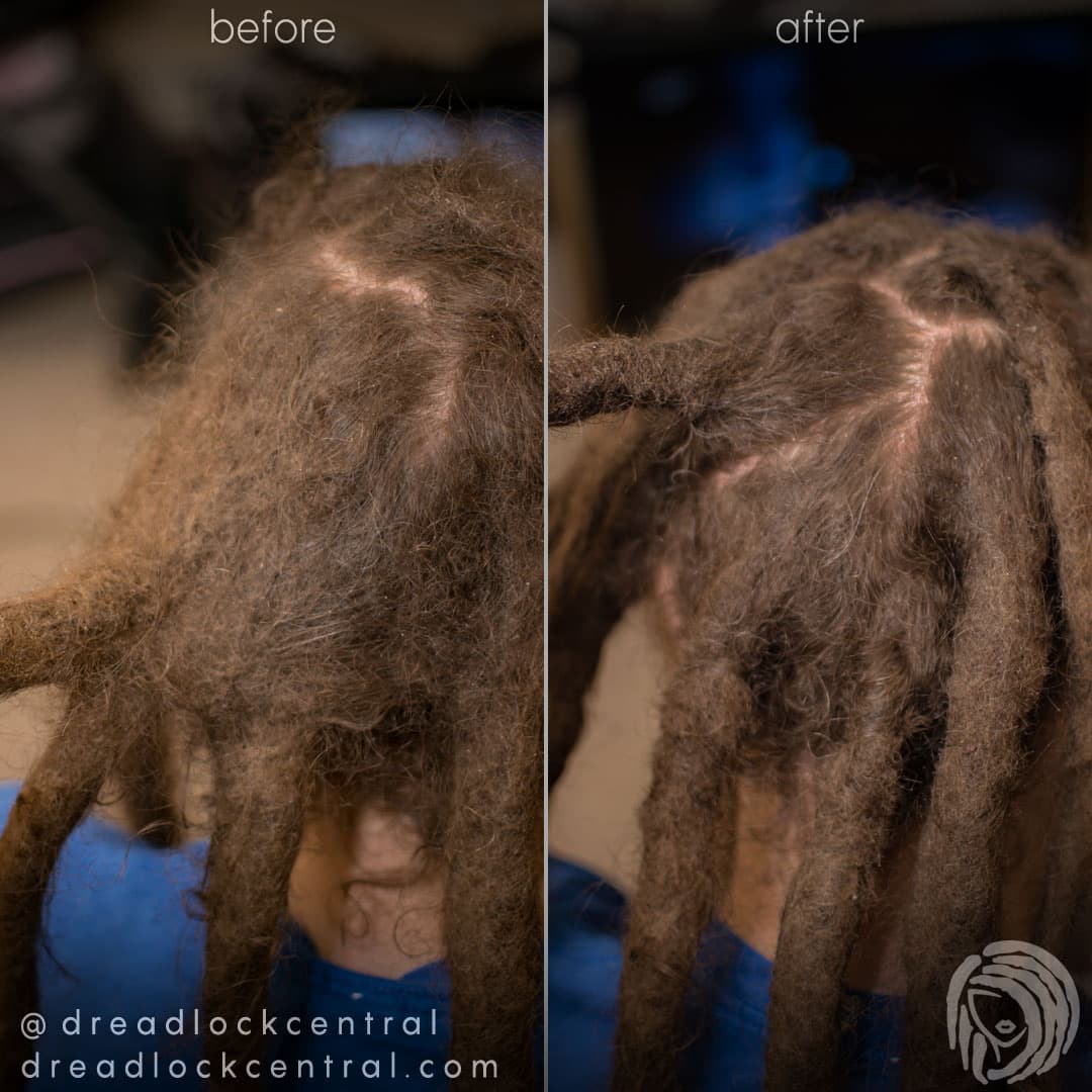 Dreadlock Repair by Splitting Congos