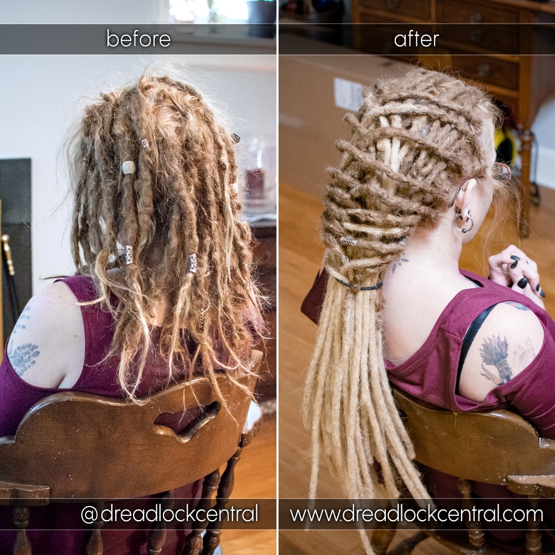 Dreadlock Extension Installation - 4