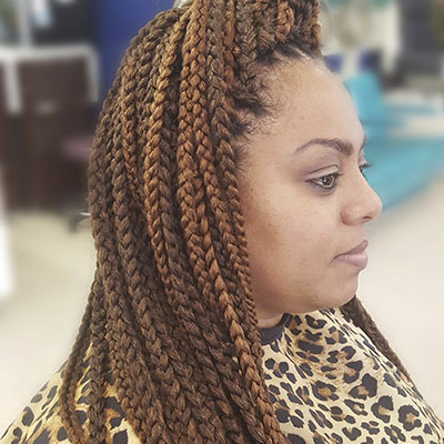 Woman with Dreads